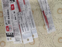 斑马牌（ZEBRA）中性笔替芯（适用于JJE15）1.0mm子弹头大容量笔芯 JF-1.0芯 RJF10 红色 单支装 实拍图