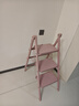 肯泰梯子家用梯加厚踏板室内登高人字梯折叠梯多功能梯凳三步F1W-F3S 实拍图
