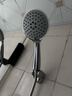 四季沐歌（MICOE）增压淋浴花洒喷头套装 浴室大面板淋浴头电镀手持花洒三件装HS122 实拍图