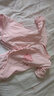 童泰婴儿连体衣新生儿衣服四季0-6月初生宝宝哈衣爬服纯棉内衣2件装 粉白花朵（四季款） 52cm (建议0-2个月身高50-55cm) 实拍图