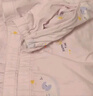 全棉时代高含棉月子服春秋季喂奶产后哺乳孕妇睡衣家居服套装 蓝170 实拍图