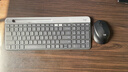 罗技（Logitech）K580无线蓝牙键盘带手机支架可跨屏切换静音按键无限薄膜键盘笔记本电脑手机ipad平板键鼠套装 键鼠套装【K580+M330】黑 实拍图