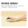 罗技（Logitech）M196 无线蓝牙鼠标 办公鼠标 笔记本商务办公家用 小巧便携 对称手型 珍珠白 实拍图