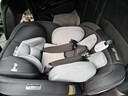 初婴贝儿童安全座椅汽车用0-4-12岁婴儿宝宝车载可坐可躺i-Size通风加热 悦享版黑+通风加热+支撑腿+遮阳棚+175°躺 实拍图
