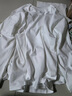 战浩【2件】纯棉长袖T恤男春秋圆领纯色中青年宽松大码打底衫重磅秋衣 白色+白色 2XL 建议【150-165斤】 实拍图