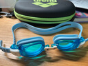 阿瑞娜（arena）防雾先锋高清防雾泳镜专业训练儿童游泳眼镜不起雾泳镜7100天青色 实拍图