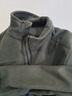 迪卡侬（DECATHLON）户外外套男士保暖摇粒绒上衣抓绒衣冲锋衣内胆 SG100F 新款升级面料 - 军绿色 S 实拍图