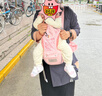 纽贝乐（NewBealer）新生婴儿背带腰凳0-36个月背娃出门抱娃神器小月龄宝宝前横抱托 实拍图