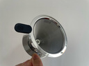 Hero咖啡过滤网 双层304不锈钢过滤器 滤杯漏斗免滤纸手冲咖啡壶套装 银色1-2杯-底座款 实拍图