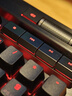 美商海盗船 (USCORSAIR) K100 RGB 光轴 机械键盘 游戏键盘 有线连接 全尺寸 黑色 OPX光轴 实拍图