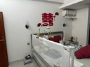 丸丫K2婴儿床围栏宝宝防摔防护栏床边防掉档板免打孔简灰1.8+2+2三面 实拍图