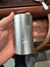 亦昇小茶叶罐迷你钛铝合金不锈钢密封茶盒铝罐便携罐子茶罐小号包装盒 小号银色钛合金 45x69mm 实拍图