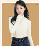 真维斯（Jeanswest）仿德绒打底衫女装秋冬季长袖t恤衣服加绒保暖加厚内搭半高领秋衣 实拍图