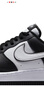 耐克NIKE板鞋男空军一号 AIR FORCE 1运动鞋DV0788-001黑白42 实拍图