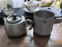 TILIVING(钛立维)纯钛泡茶壶茶具套装功夫茶杯茶漏公道杯上水管抽水管配件 钛茶具7件套 实拍图