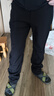 探拓（TECTOP）软壳裤男冬款加绒保暖休闲裤女舒适弹力保暖裤子 男款黑色【加厚】 L 实拍图