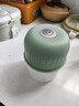 绞肉机小型打蒜器家用绞蒜切蒜器多功能辅食料理机电动蒜泥神器蒜蓉机自动切菜机压蒜器 浅绿色 0.26L （塑料杯） 实拍图