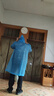 长款雨衣防暴雨全身男女雨服成人便携雨披防雨轻便 蓝色款两件装 实拍图