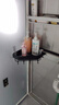 馨沛太空铝浴室置物架免打孔卫生间洗漱台转角墙角淋浴房三角篮壁挂钩 实拍图