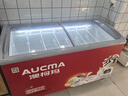 澳柯玛（AUCMA） 商用大容量冷柜 卧式冷冻展示柜雪糕柜 全篮筐便利店冷冻柜平岛柜 【弧形玻璃门】一级能效 | SD-516CG 实拍图