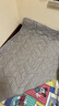 富安娜家纺床垫 升级全棉抗菌立体床垫子 双人可折叠 灰150*200*3cm 实拍图
