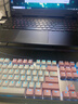 达尔优（dareu）EK815机械合金版 键盘 有线游戏键盘 笔记本电脑电竞键盘 108键 樱花粉拼色键盘 茶轴 实拍图