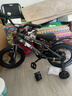 好孩子（gb）自行车儿童 4-6岁男女童山地车 灰色14寸  适合身高105-145cm 实拍图