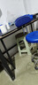 全品屋吧台椅升降椅子高脚凳子酒吧椅前台家用吧椅旋转椅收银台实验室 经典黑+靠背【滑轮款】 实拍图