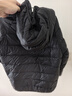 鸭鸭（YAYA）儿童羽绒服轻薄男女童装秋冬男童小童中大童轻便冬装外套D 黑色 130 实拍图