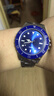 新款手表男士石英潮流商务钢带腕表 时尚蓝水鬼 实拍图