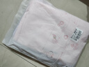 洁丽雅 儿童毛巾4条装7A抗菌小毛巾宝宝家用纯棉可爱吸水吸汗绣花童巾 实拍图
