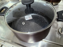 爱仕达（ASD）汤锅晶石不粘煮锅炫彩双耳小奶锅炖汤煮面锅24CM燃气电磁炉通用A7 实拍图