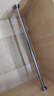 免打孔伸缩杆免钉晾衣杆衣架不锈钢窗帘挂杆浴帘杆子门帘衣柜撑杆 25管径【加粗款承重翻倍】不锈钢 可伸缩：60-105CM 不锈钢材质 实拍图