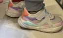 基诺浦宝宝学步鞋 春秋儿童时尚运动机能鞋 软底透气儿童男女童鞋GY1628 低语白/粉色/木瓜粉/紫色 24 150mm 适合脚长146-155mm 实拍图