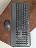 罗技（Logitech）MK650无线蓝牙键鼠套装 商务办公键鼠套装 办公鼠标键盘 静音鼠标 全尺寸设计 优选系列 黑灰色 实拍图