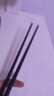 高档合金筷防霉防滑筷子家用不发霉耐高温饭店餐厅抗菌双装商用 三叶5双装 实拍图