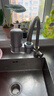 小质水龙头净水器除水垢除余氯家用过滤水垢台式前置过滤器家用厨房自来水10层过滤LJ203【1机1芯】 实拍图