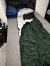 京东京造 信封式睡袋 户外露营防潮柔软贴身恒温加厚保暖冬季 军绿色2.3kg 实拍图