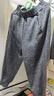 罗蒙儿童裤子男童秋款儿童运动裤束脚卫裤校裤女童校园裤子灰色110 实拍图
