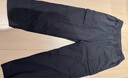 优衣库男装女装同款水洗宽松休闲工装九分裤25秋冬新款479964 479964/09黑色 XL 实拍图