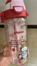 贝亲miiiiichan嗨玩 儿童小学生水杯双饮吸管杯大容量500ml(夏日甜心) 实拍图