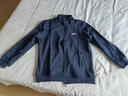 吉普（JEEP）卫衣男士外套秋冬季宽松休闲开衫潮流重磅运动衣服男装 深蓝 2XL 实拍图