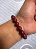 石玥珠宝高含量紫金朱砂手串本命年蛇年护身符转运珠手链男女士款礼物12mm 实拍图