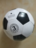 幼儿园儿童3号足球小学生专用耐磨训练球5号4号软皮初中中考训练 3号-黑白块足球 推荐6岁以下 打气筒+球针网兜 实拍图