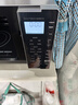 美的（Midea）微波炉烤箱一体机 900W变频 光波炉烧烤 智能湿度感应/智能解冻/23升平板/一级能效（X3-233A） 金色 实拍图