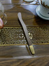 拜杰 黑檀木茶夹 茶杯夹茶具配件防滑茶杯茶镊子茶道六君子合金茶夹 实拍图