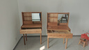 源氏木语实木梳妆台橡木伸缩化妆桌现代简约书桌北欧小户型化妆台 实拍图
