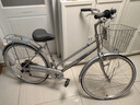 凤凰（Phoenix） 通勤自行车男女成人男士中学生越野城市轻便复古单车变速山地车 26寸日式7速银 实拍图