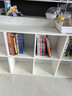 赛杉实木格子柜八格柜书架落地置物架学生收纳储物矮柜子靠墙展示书柜 【福利款】双层8格120x60 实拍图