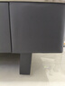 尚蒂岚岩板茶几客厅轻奢高级感移动小茶几小户型现代简约茶几长方形茶机 100*60纯黑岩板+黑柜黑架 实拍图